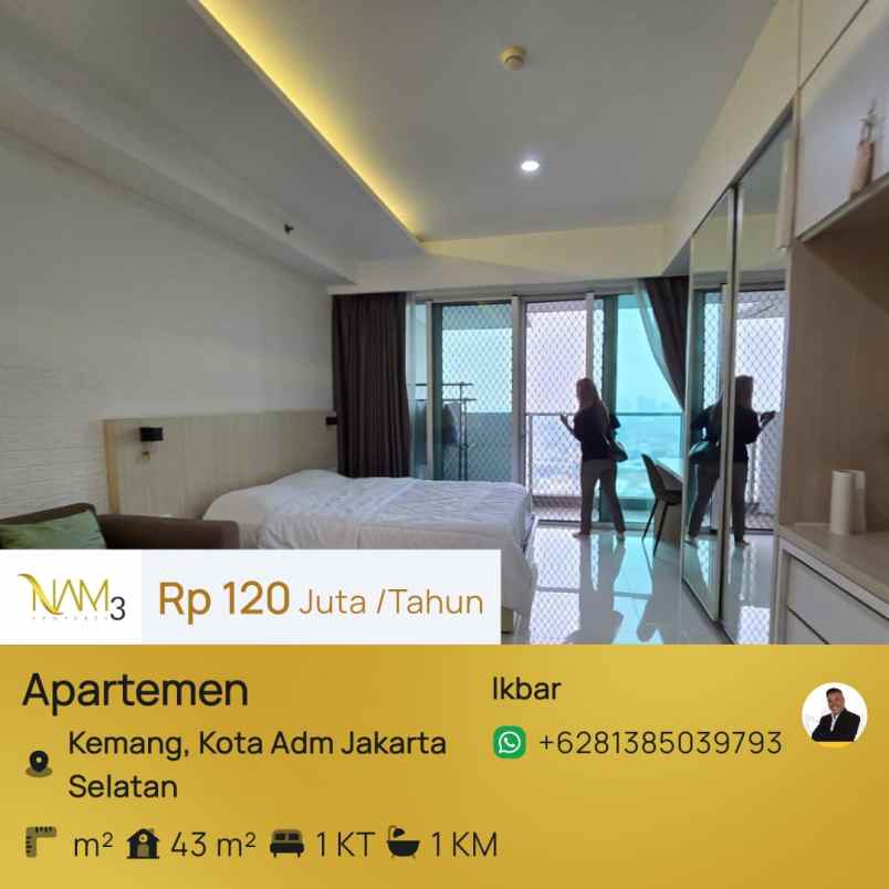 disewakan apartemen jl kemang raya