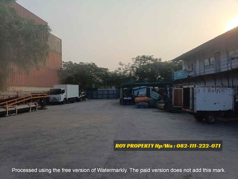 disewakan ruko gudang kantor jl inspeksi kirana rorotan