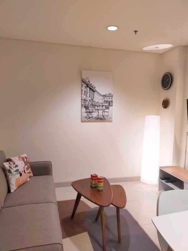 disewakan unit ready furnish apartemen praxis