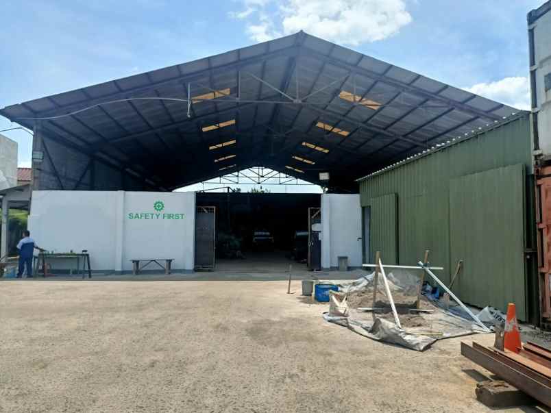 gudang bagus siap pakai kawasan jatiluhur kota bekasi