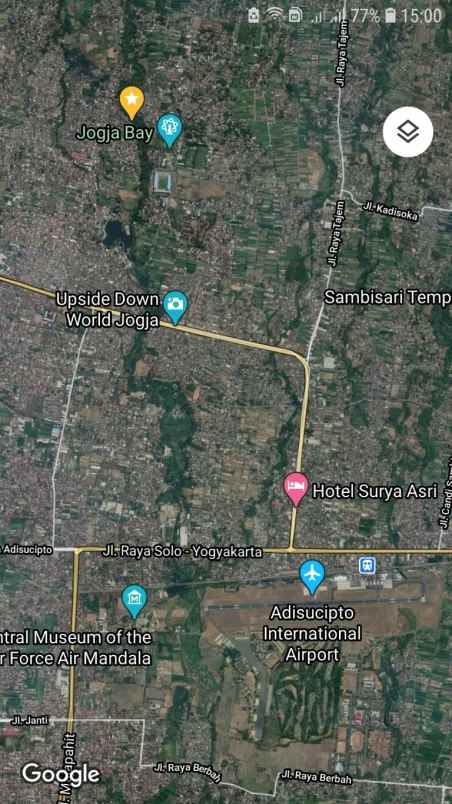 hotel melati di tepi jl ringroad utara yogyakarta