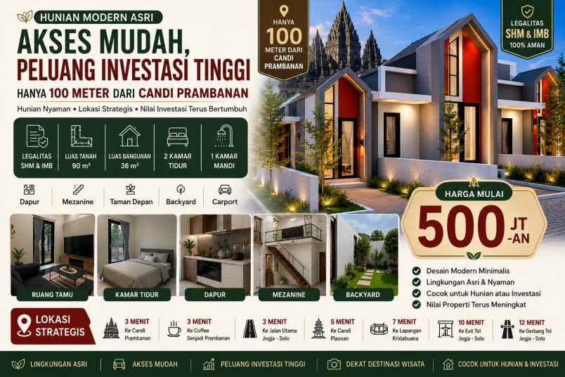 hunian modern ini hadir dengan desain estetik