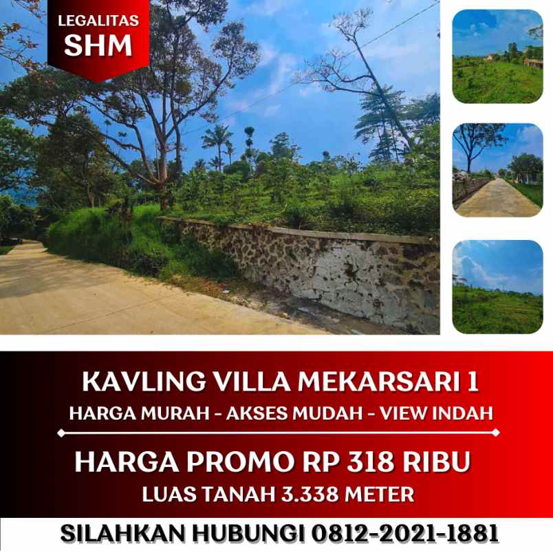 jual tanah murah di bandung