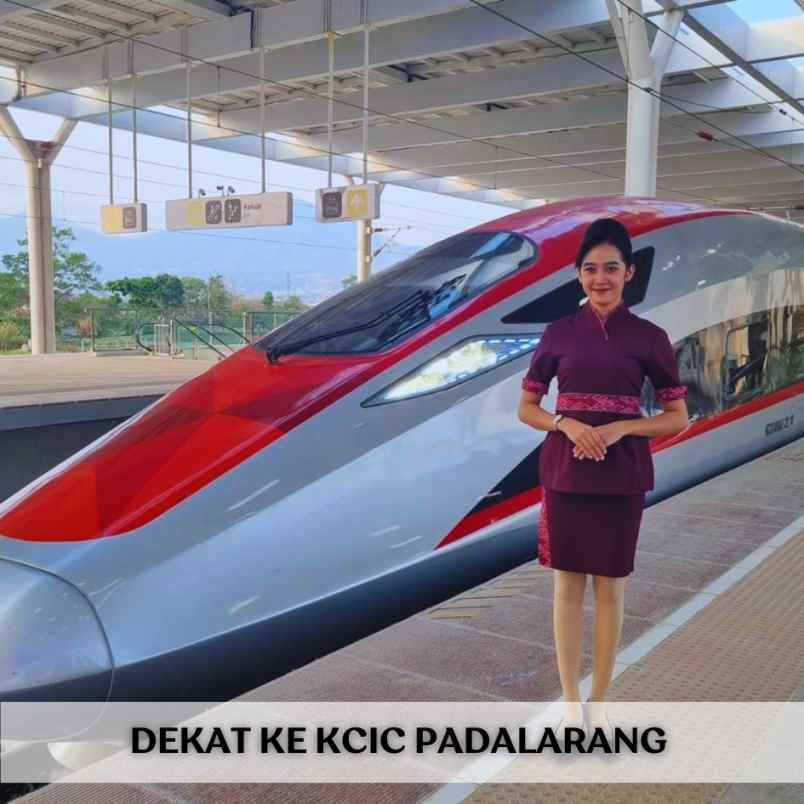 jual tanah strategis dekat stasiun kereta cepat