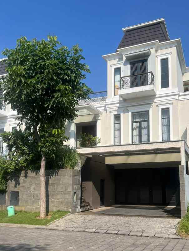 murah rumah mewah 3 lantai grand kenjeran