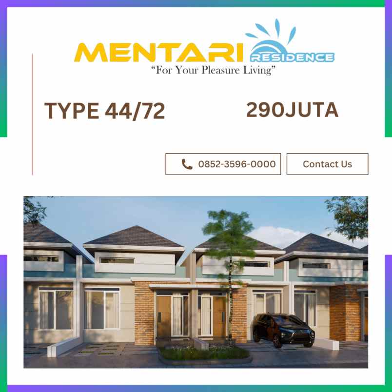 perumahan syariah tanpa bank mentari residence ngawi