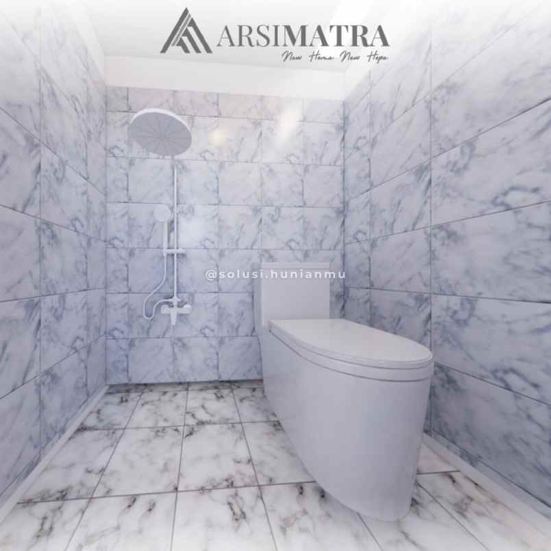 rumah 1 lantai dekat kantor sekolah