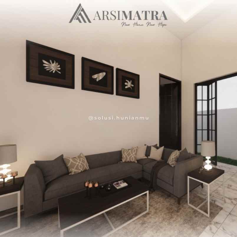 rumah 1 lantai dekat kantor sekolah