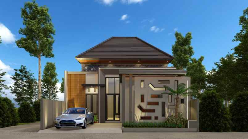 rumah baru dekat pasar cebongan dan view sawah