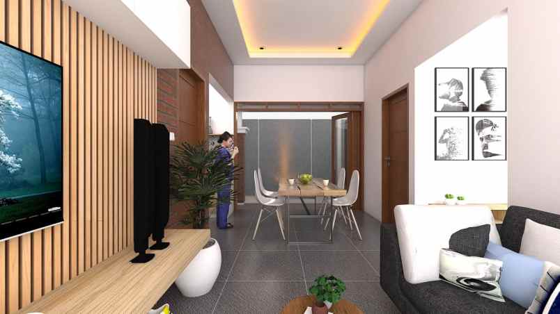 rumah baru etnik modern akses mudah