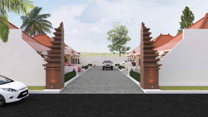 rumah baru etnik modern akses mudah