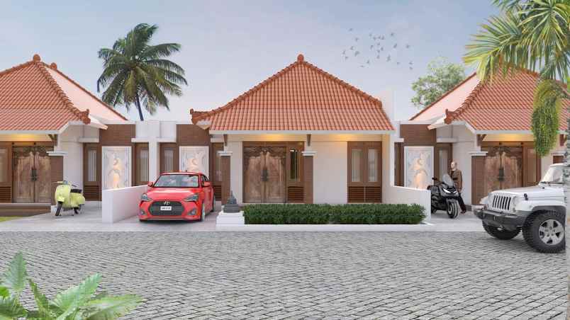 rumah baru etnik modern akses mudah