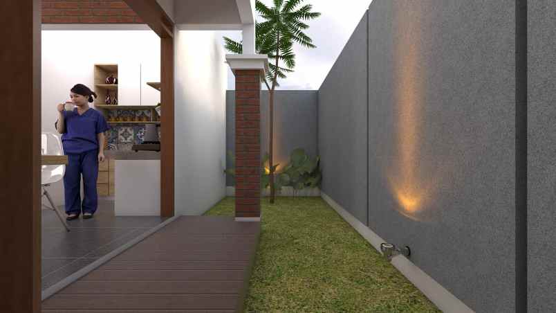 rumah baru etnik modern akses mudah