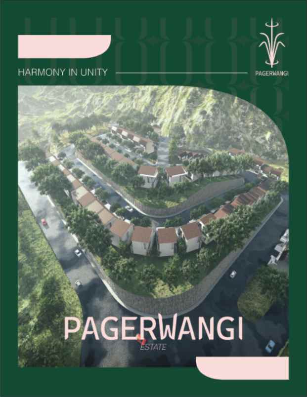 rumah baru minimalis modern di kawasan bandung utara