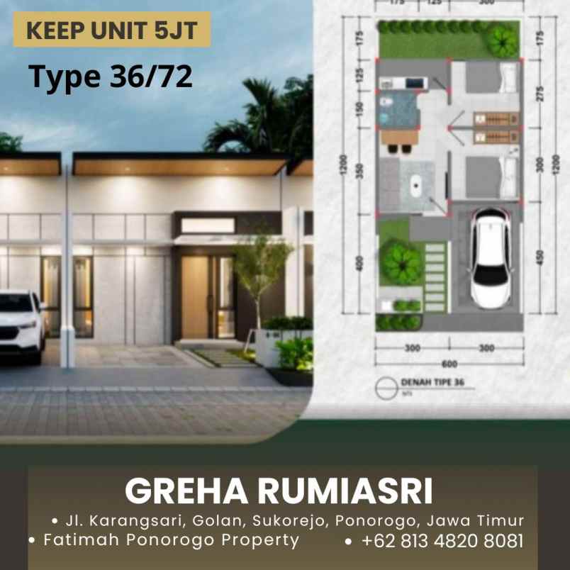 rumah baru syariah ponorogo