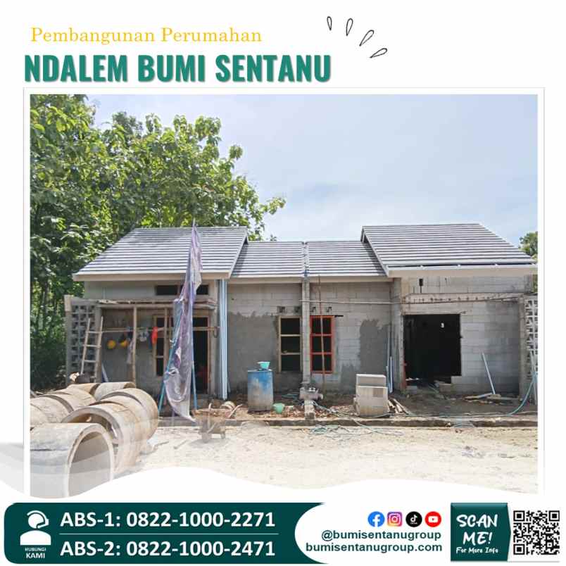 rumah cantik di wonosari gunungkidul desain premium