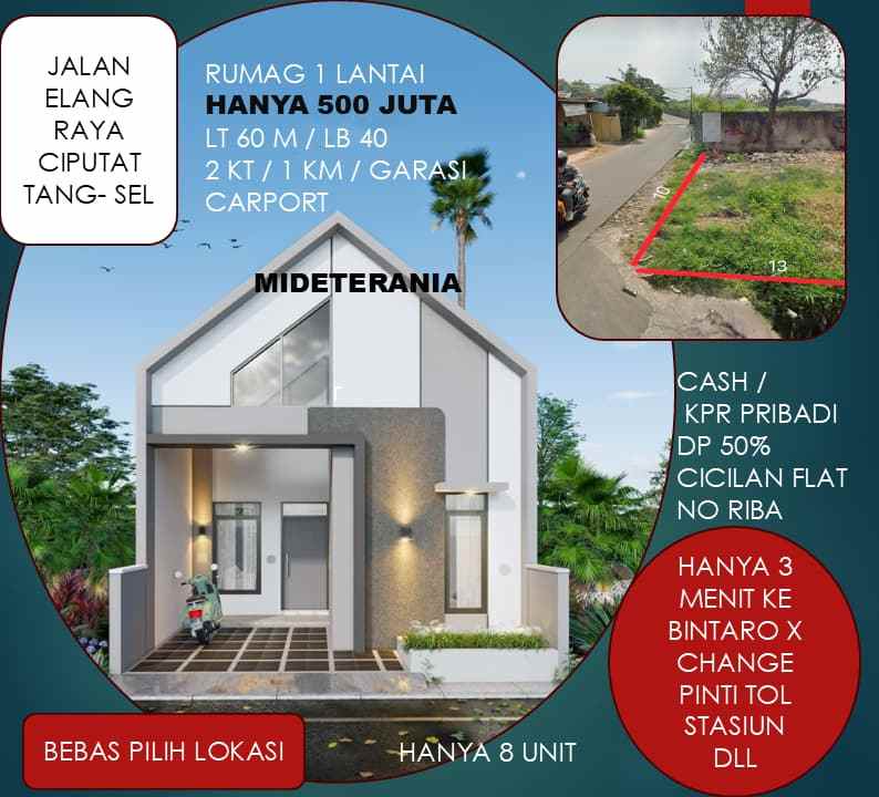 rumah cantik harga ganteng