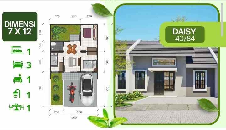 rumah classic temporary american stely grand park