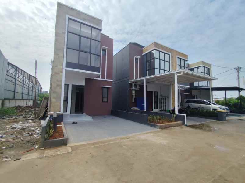 rumah cluster baru one gate system di cikunir bekasi