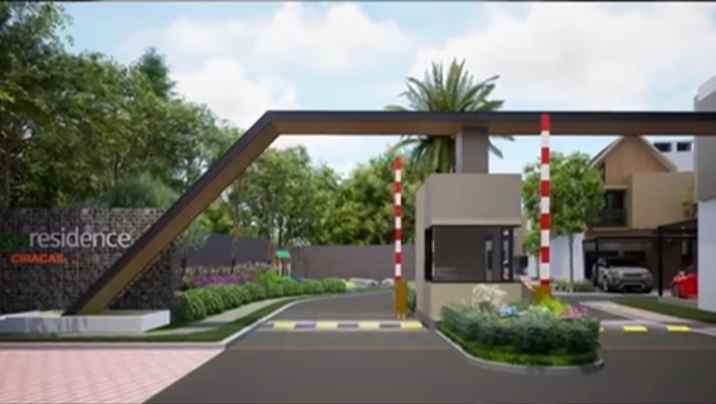 rumah di jagakarsa jaksel dinding bata merah akses tol