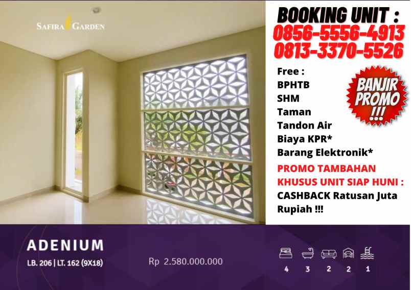 rumah jalan safira garden
