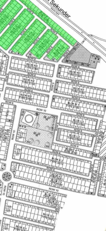rumah luas harga murah di klari karawang