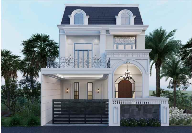 rumah mewah di jl lobak cluster istana bunga