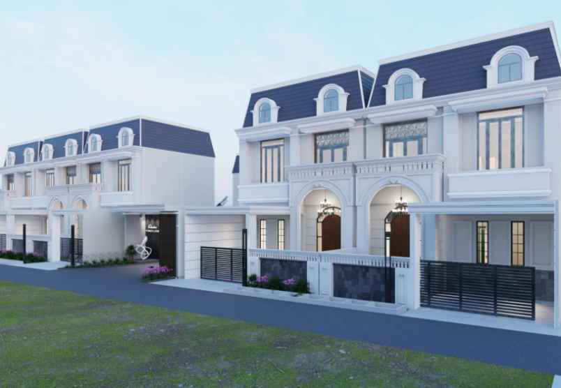 rumah mewah di jl lobak cluster istana bunga