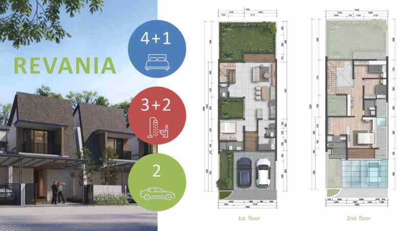 rumah mewah tepi danau di bukit golf cibubur
