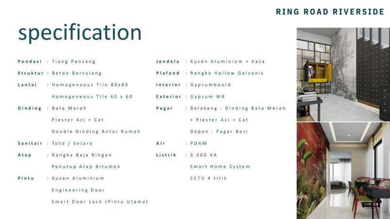 rumah mewah tepi danau di bukit golf cibubur