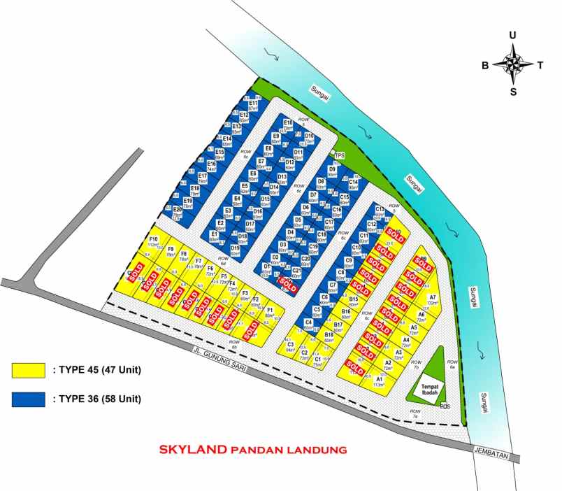 rumah murah 2 lantai di pandanlandung malang