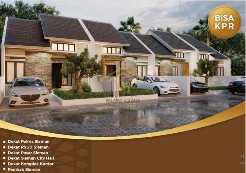 rumah murah luas tanah 108m2 dekat polres sleman