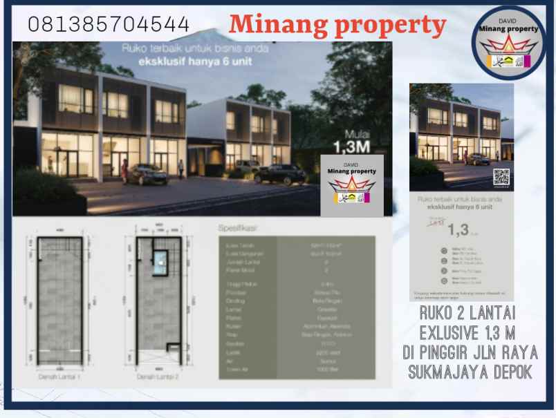 rumah raden saleh sukmajaya depok