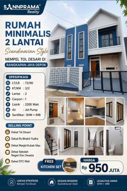 scandinavian style dekat tol desari