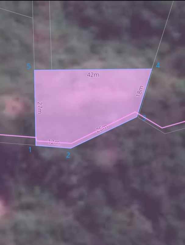 tanah di lombok view laut dan sirkuit mandalika