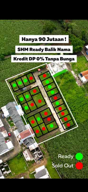tanah kavling bhumi artha pakisjajar shm