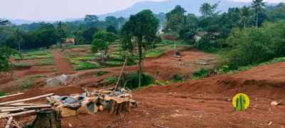 tanah kavling view pegunungan di hambalang bogor