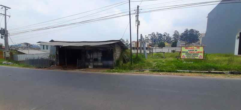 tanah komersial main road cihanjuang bandung barat