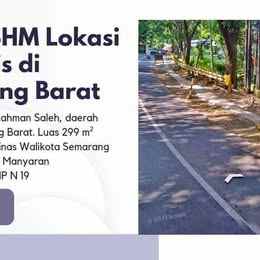 tanah nempel jalan raya manyaran jual cepat nego keras