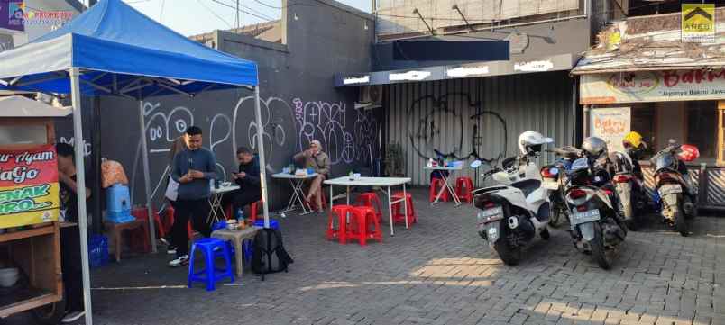 tempat usaha aktif strategis tengah kota bandung