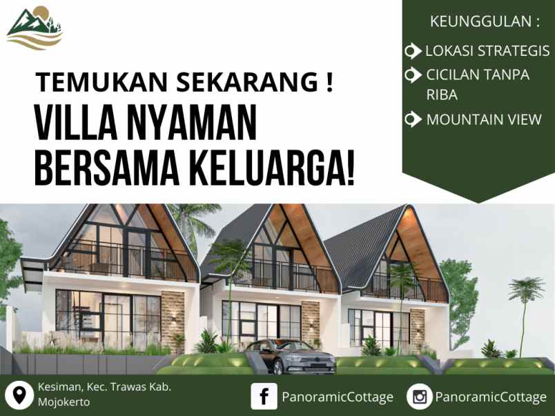 villa cabin aesthetic trawas