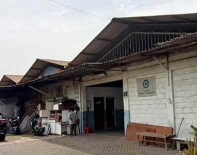 dijual gudang 3605 m2 kota bekasi