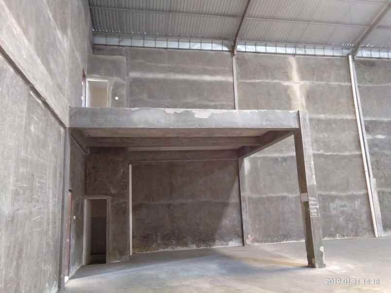 dijual gudang pku langsung pemilik