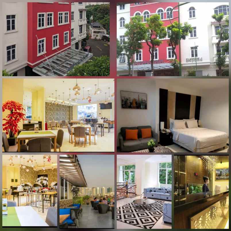 dijual hotel bintang 1 di senayan jakarta selatan