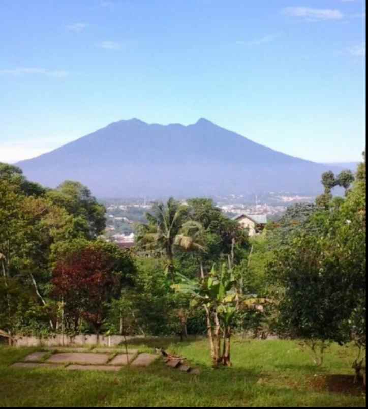 dijual lahan tanah bangunan akses sumarecon bogor
