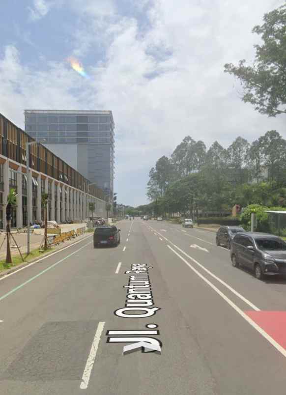 dijual ruko gudang kantor jalan raya quantum