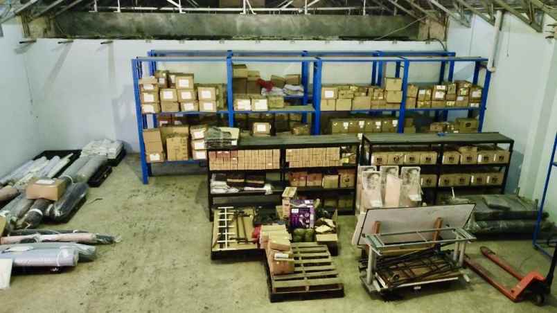 dijual ruko gudang kantor jalan wibawa mukti