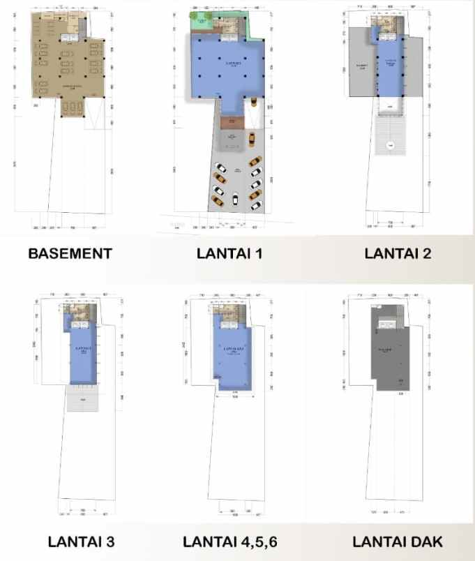 dijual ruko gudang kantor kampung melayu