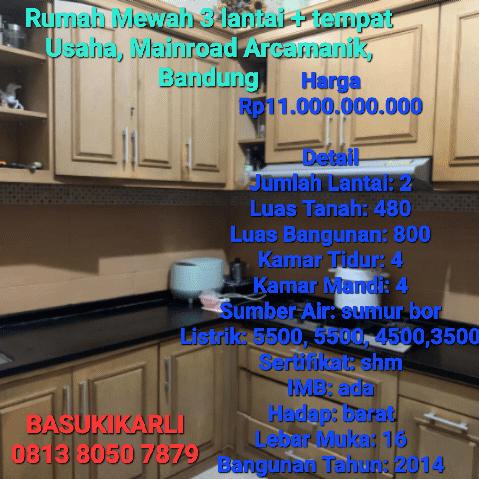 dijual rumah arcamanik endah