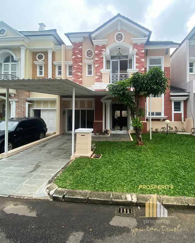 dijual rumah cluster alexandrite gading